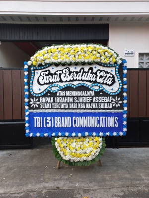 Papan Bunga Duka di Sumurrejo